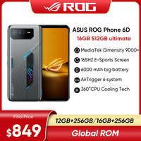 ASUS ROG telefon 6D ultimate telefon do gier MediaTek Dimensity 9000 + 165Hz e-sport ekran 6000mAh bateria ROG 6D telefon komórkowy 1